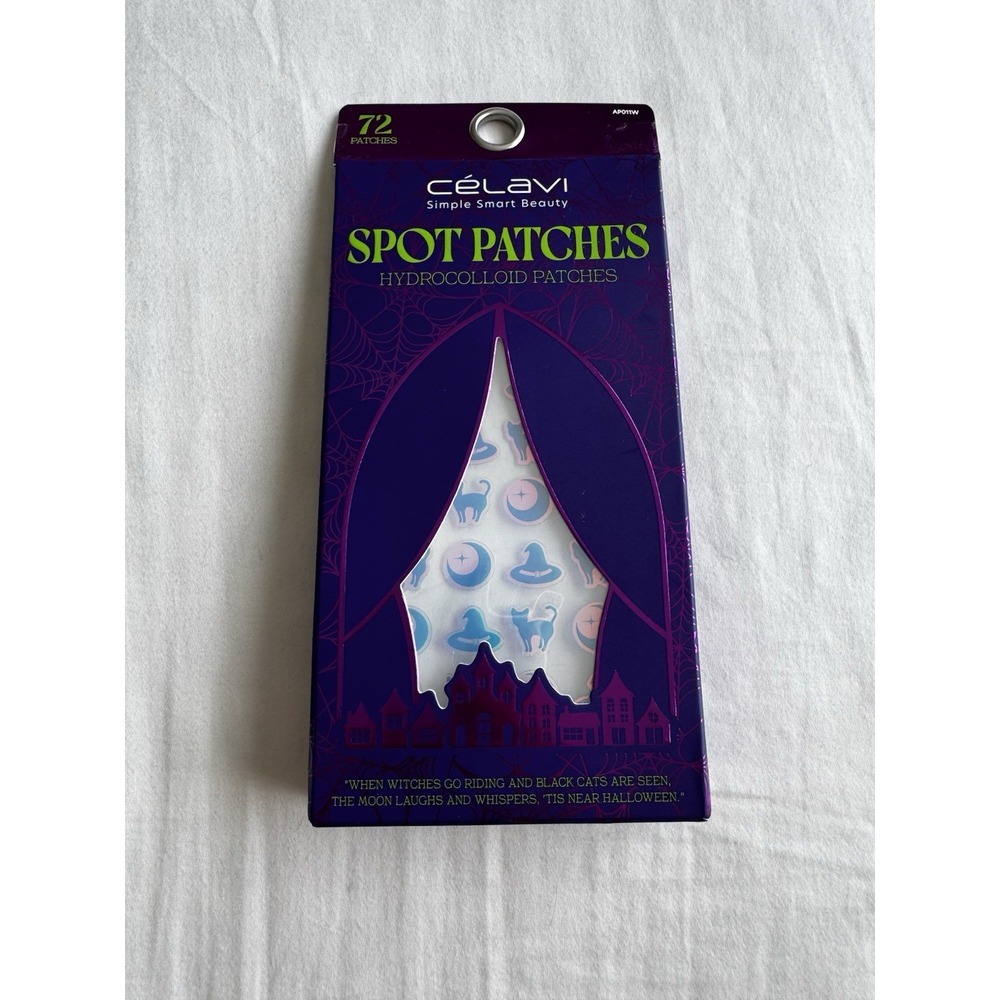 Celavi 72 Piece Halloween Hydrocolloid Acne Spot Treatment Patches Fall Theme